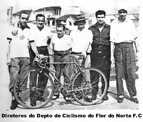 Diretores do Depto de Ciclismo do Flor do Norte F.C